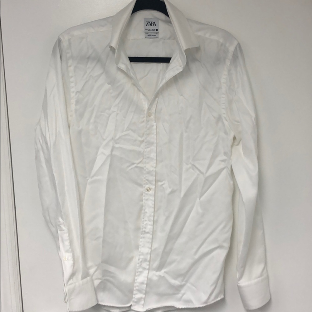 Zara long sleeve button down shirt